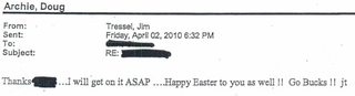 Illustration for article titled These Are The Emails Jim Tressel Sent While Being Really Serious